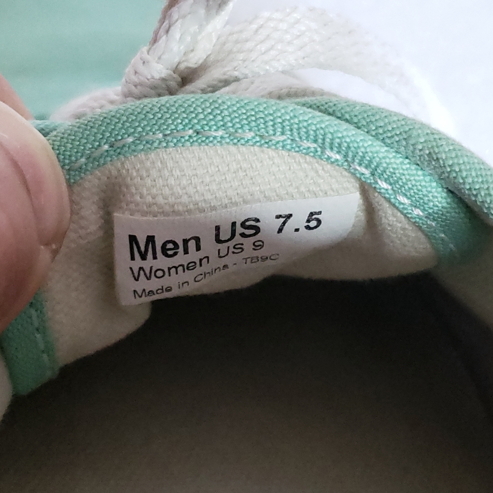 Vans Mint Sneakers Unisex Men 7.5 Women 9 - Picture 13 of 13